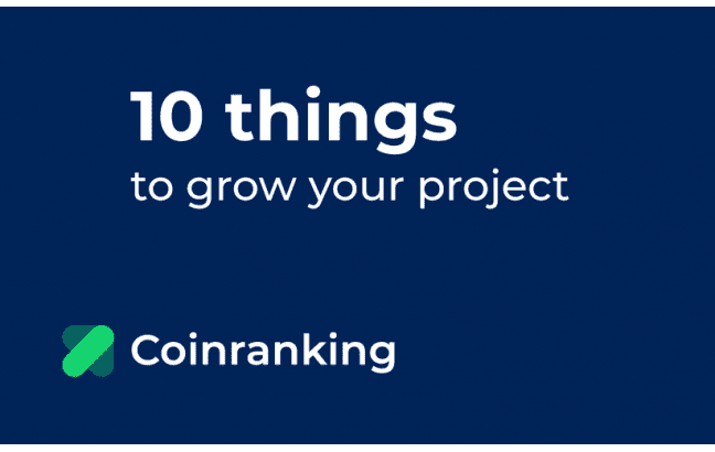 grow your crypto project