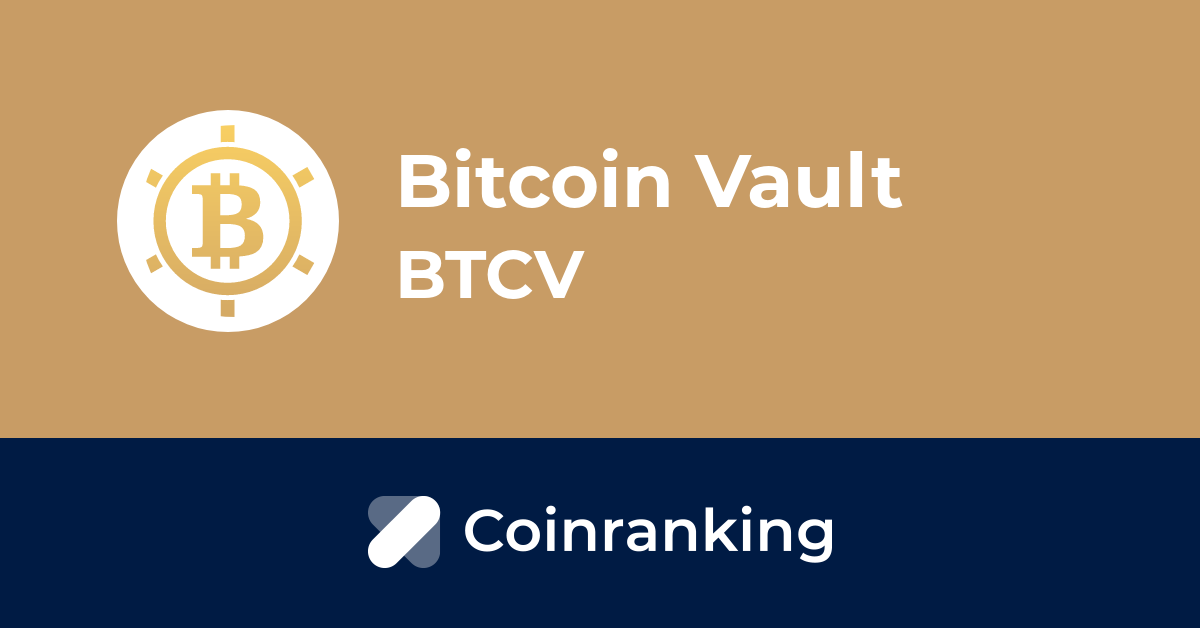 what is bitcoin vault