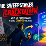 Featured image for The Sweepstakes Crackdown: Why US Players Are Going Crypto in 2026