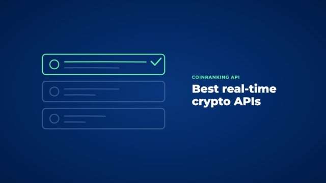Best Real-Time Crypto Price APIs in 2026