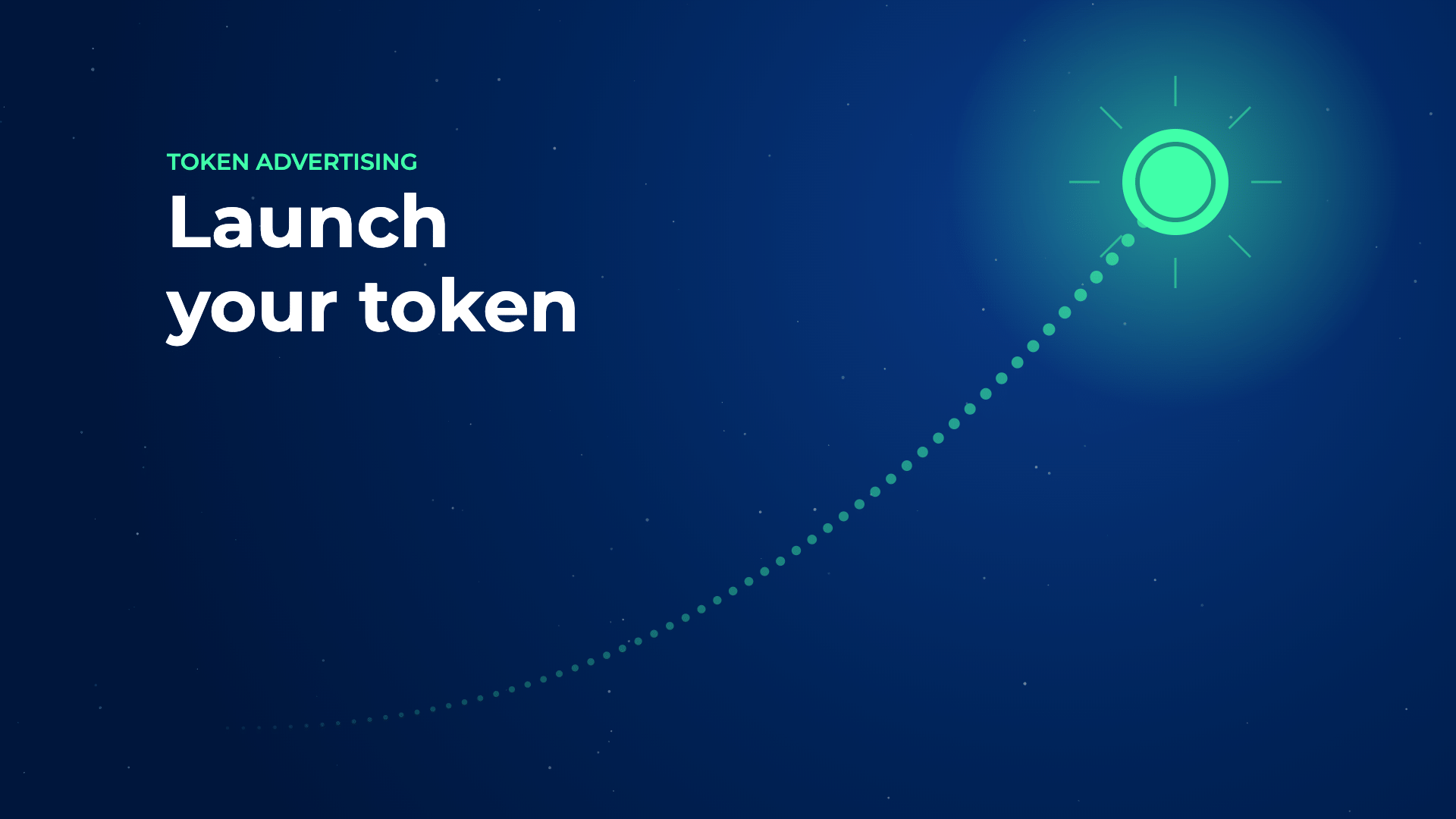 Crypto token advertising: launch your token