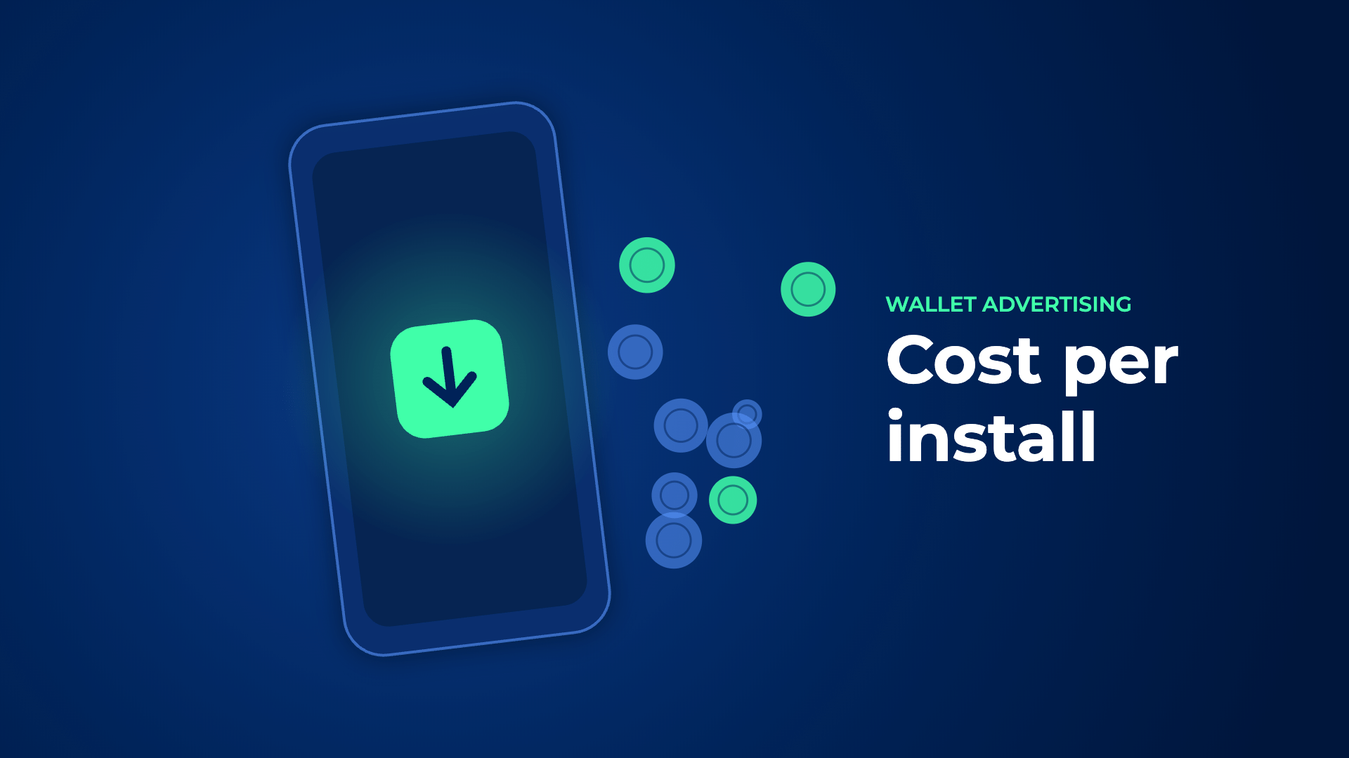 Cost per install for crypto wallet apps